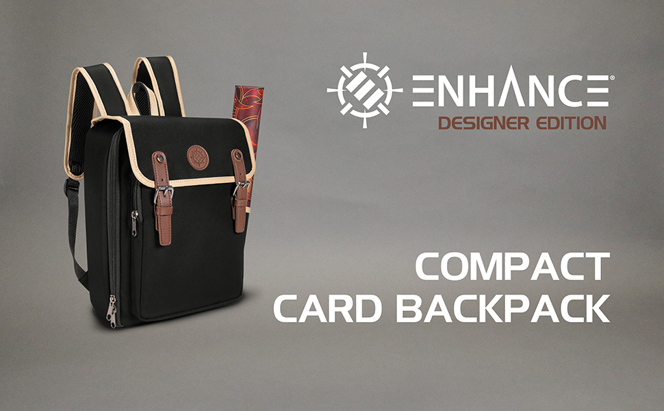 enhance mtg backpack playing card case ENHANCE Magic The Gathering TCG Backpack – Good Game